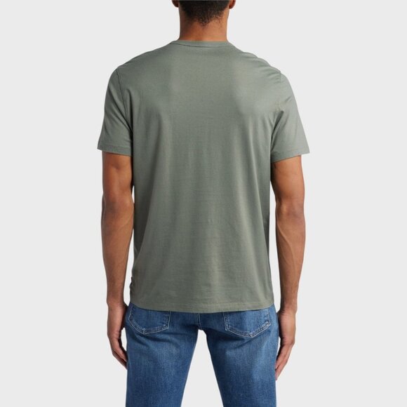 NWT AG Adriano Goldschmied Bryce Crewneck T-Shirt Sz S Hunter Sage Solid Green - Picture 3 of 4